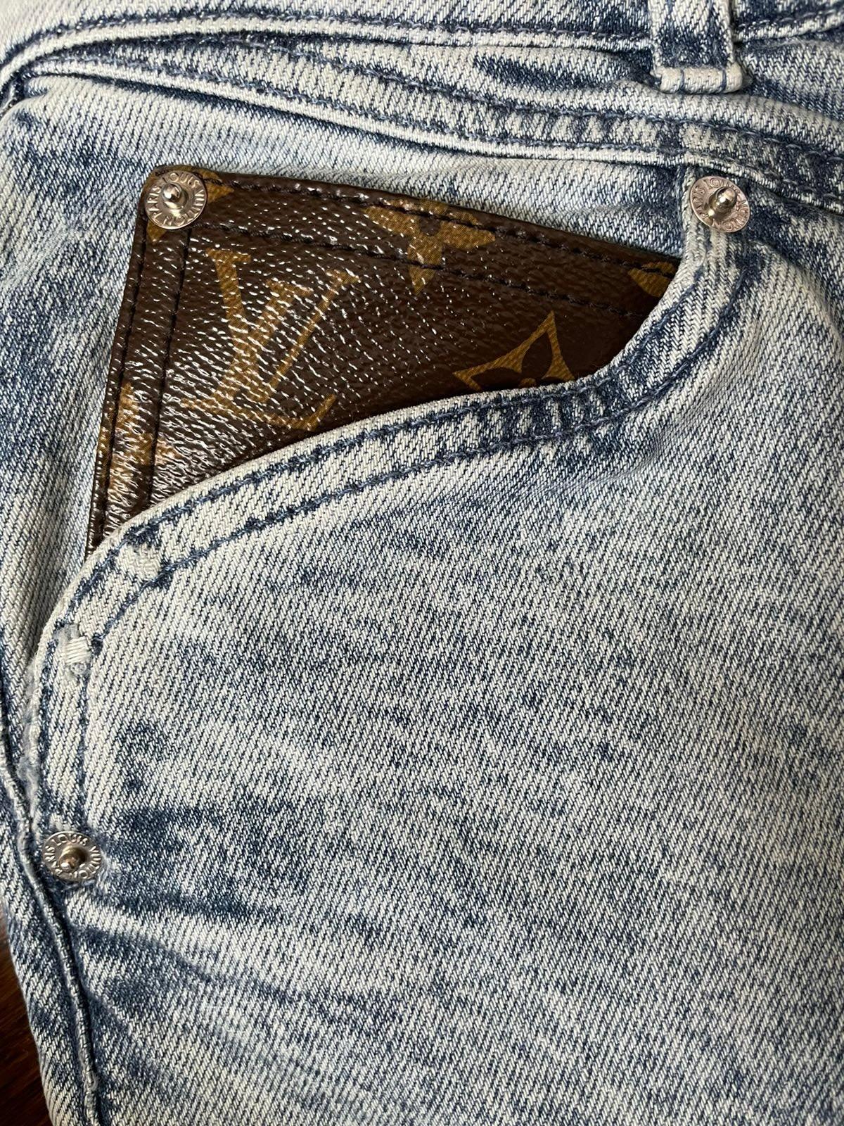 Louis Vuitton Jeans With Logo On The Back Size 36 For Sale 5