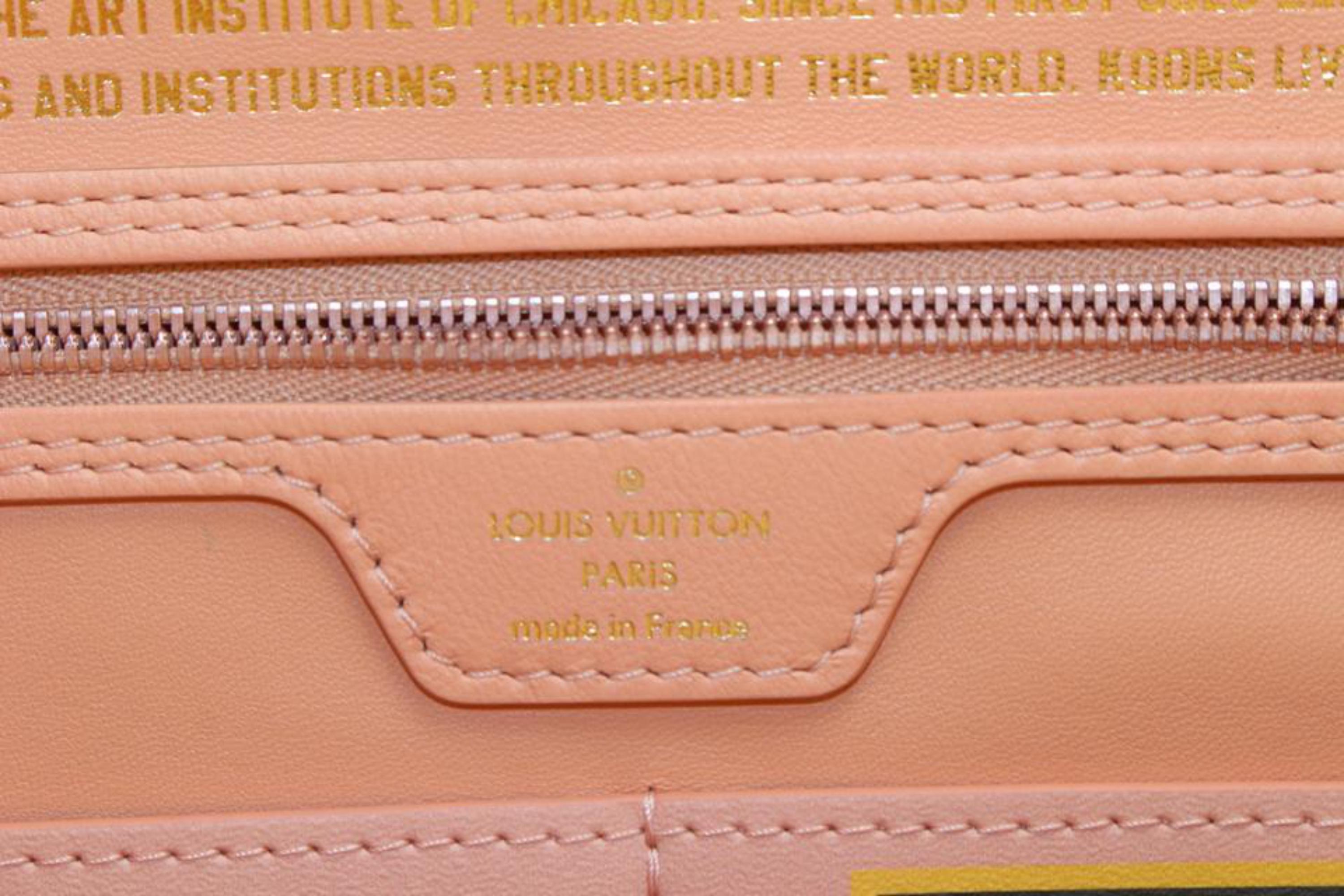 Louis Vuitton Jeff Koons Master Collection Fragonard Neverfull MM Tote 54lk511s 1