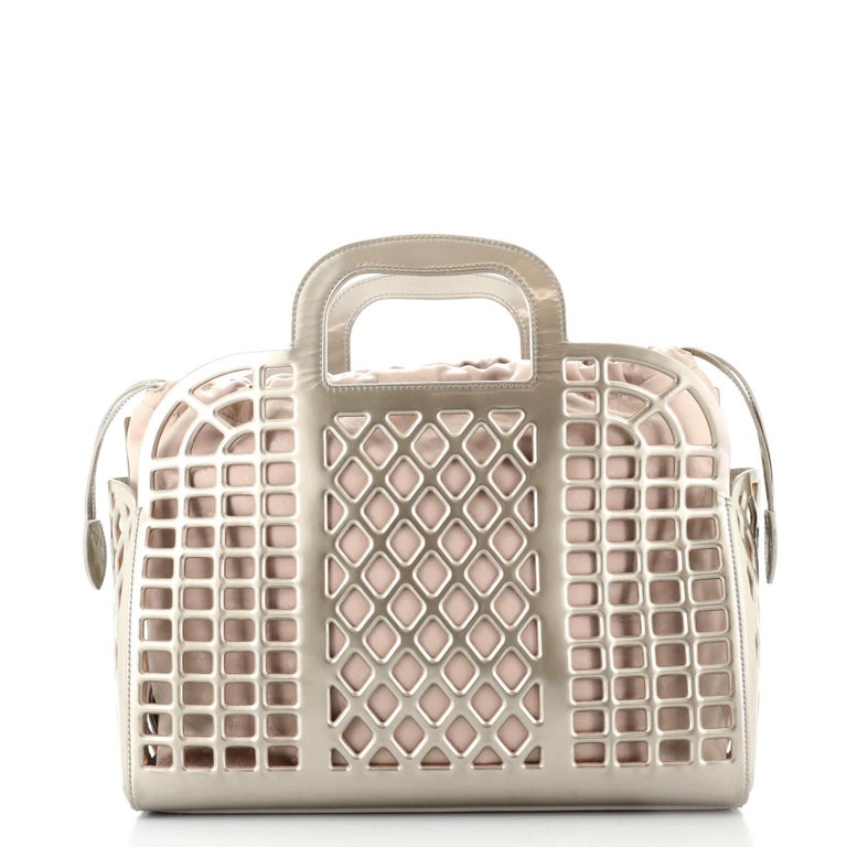 Louis Vuitton Jelly Handbag Metallic Calfskin MM at 1stDibs