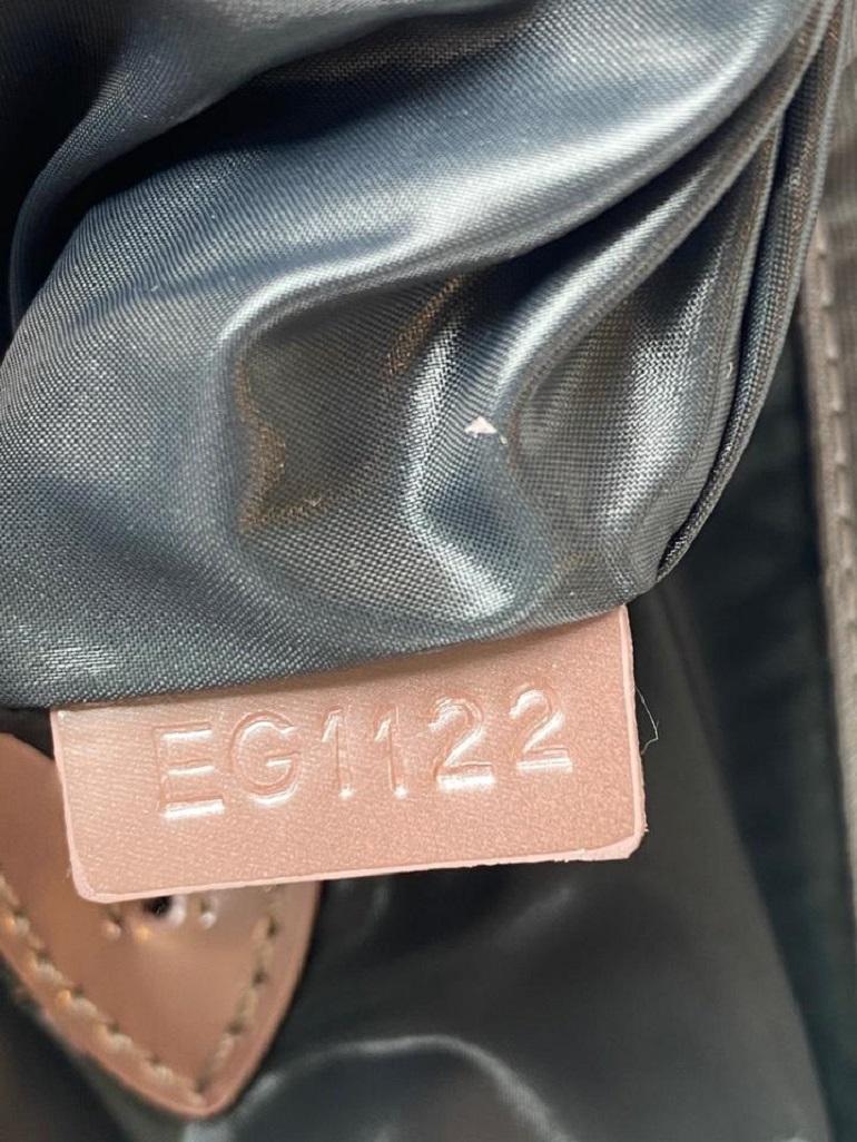 Gray Louis Vuitton Jelly Limited Edition Metallic Patent Leather Mm 4lv628 Pink Vinyl For Sale