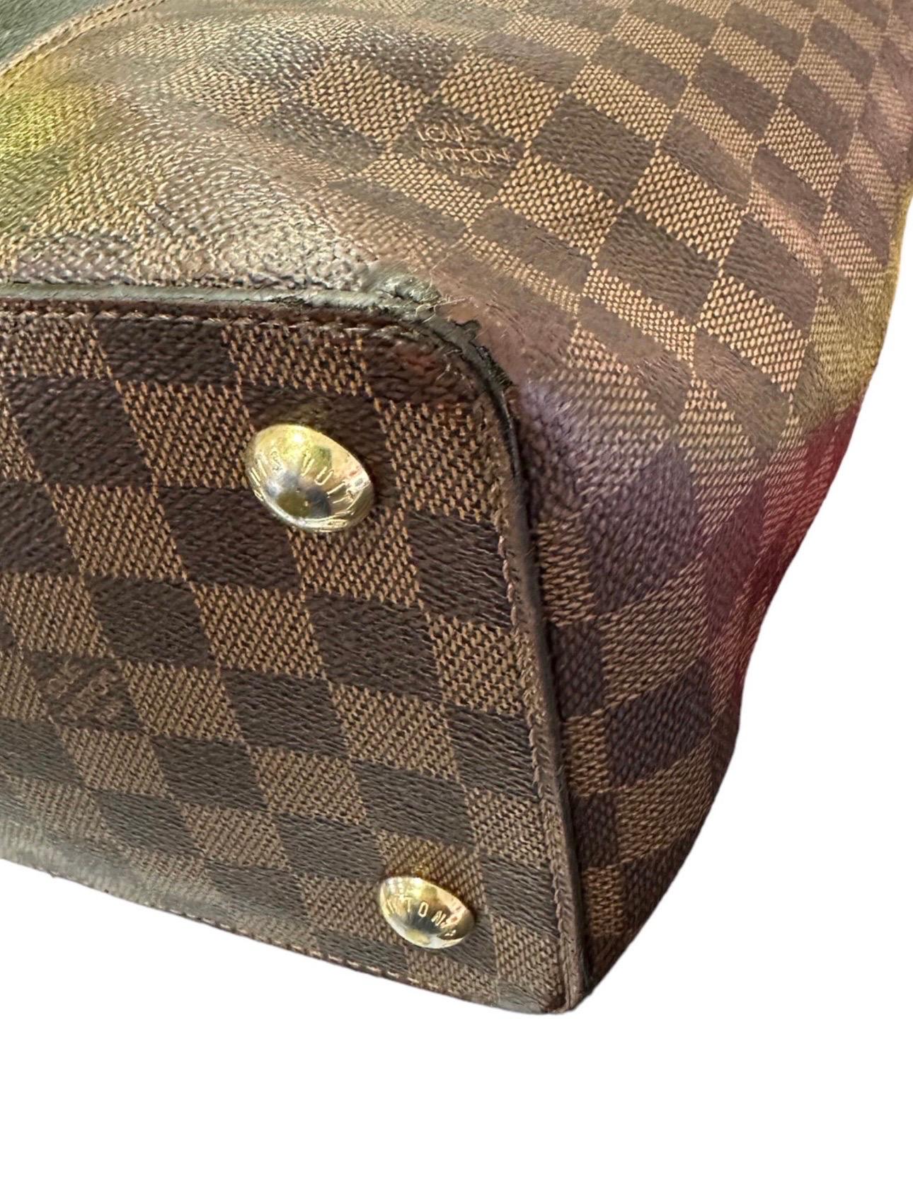 Louis Vuitton Jersey GM Damier Ebene Borsa a Spalla For Sale 11