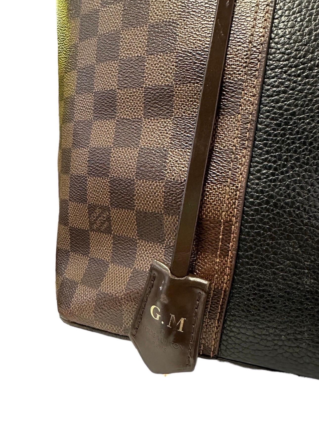 Louis Vuitton Jersey GM Damier Ebene Borsa a Spalla For Sale 12