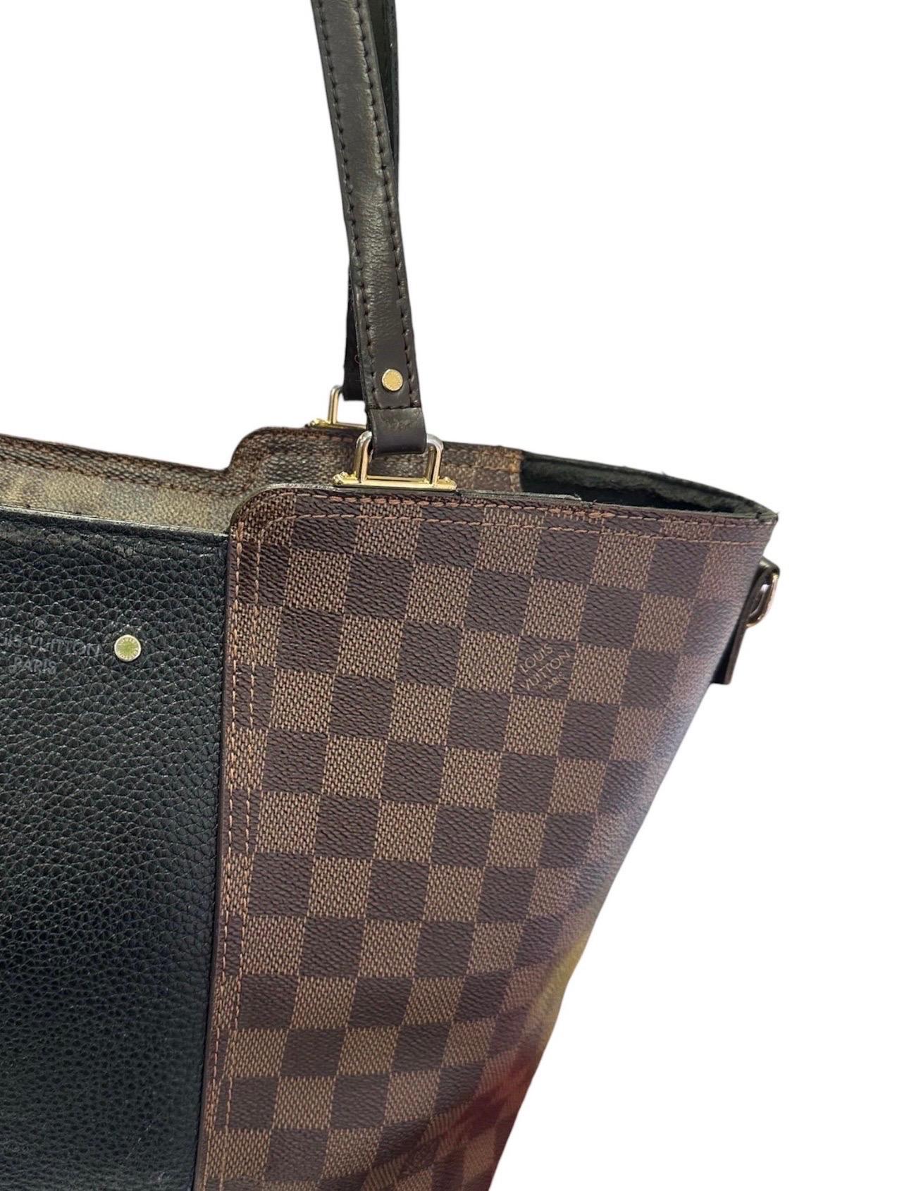Women's Louis Vuitton Jersey GM Damier Ebene Borsa a Spalla For Sale
