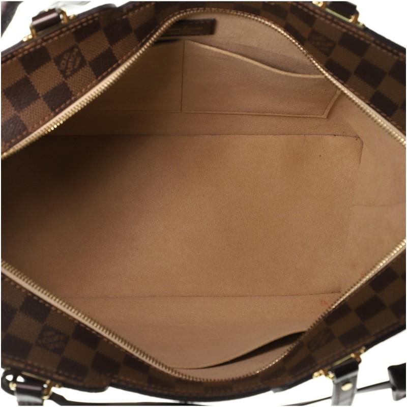 Women's or Men's Louis Vuitton Jersey Handbag Damier with Leather