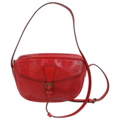 Louis Vuitton Jeune fille 870648 Red Epi Leather Cross Body Bag