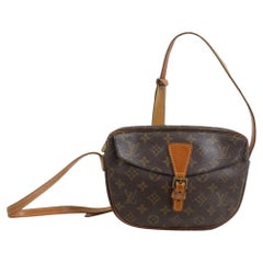 Louis Vuitton Jeune fille Monogram 871418 Brown Coated Canvas Cross Body Bag