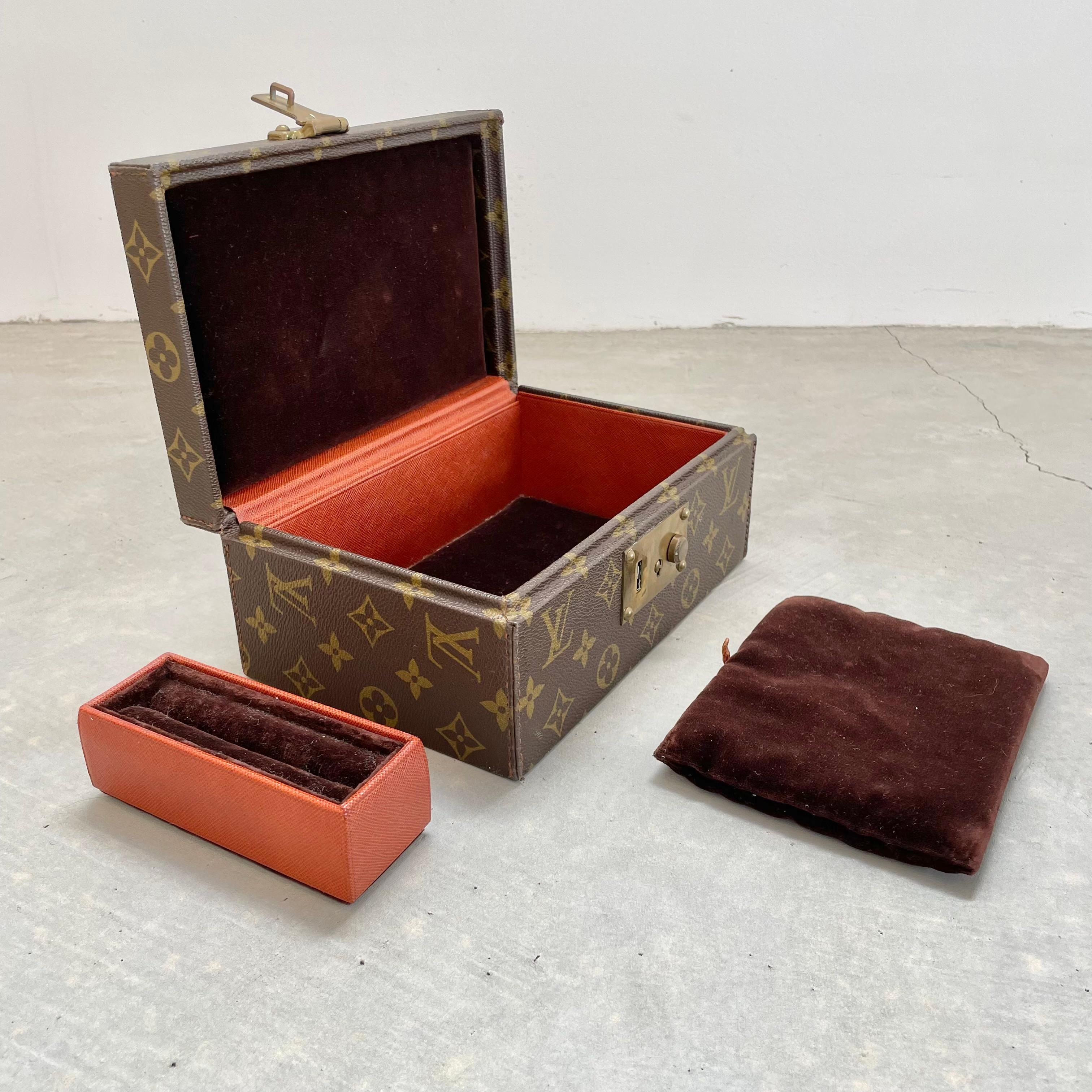 louis vuitton jewelry box vintage