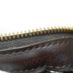 Louis Vuitton Josephine Khaki Monogram Mini Lin Gm Large Boston 870043 Green Can