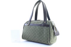 Louis Vuitton Josephine Monogram 12lr0503 Khaki Mini Lin Canvas Shoulder Bag
