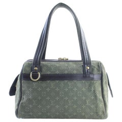 Louis Vuitton Josephine Monogram 12lr0503 Khaki Mini Lin Canvas Shoulder Bag