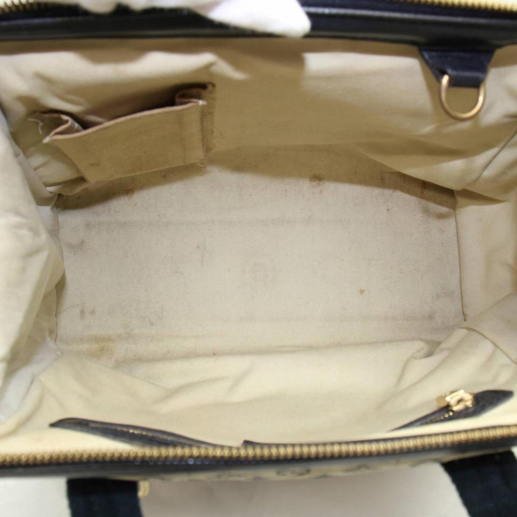 Louis Vuitton Josephine Monogram Mini Lin 867403 Blue Canvas Satchel In Good Condition For Sale In Forest Hills, NY