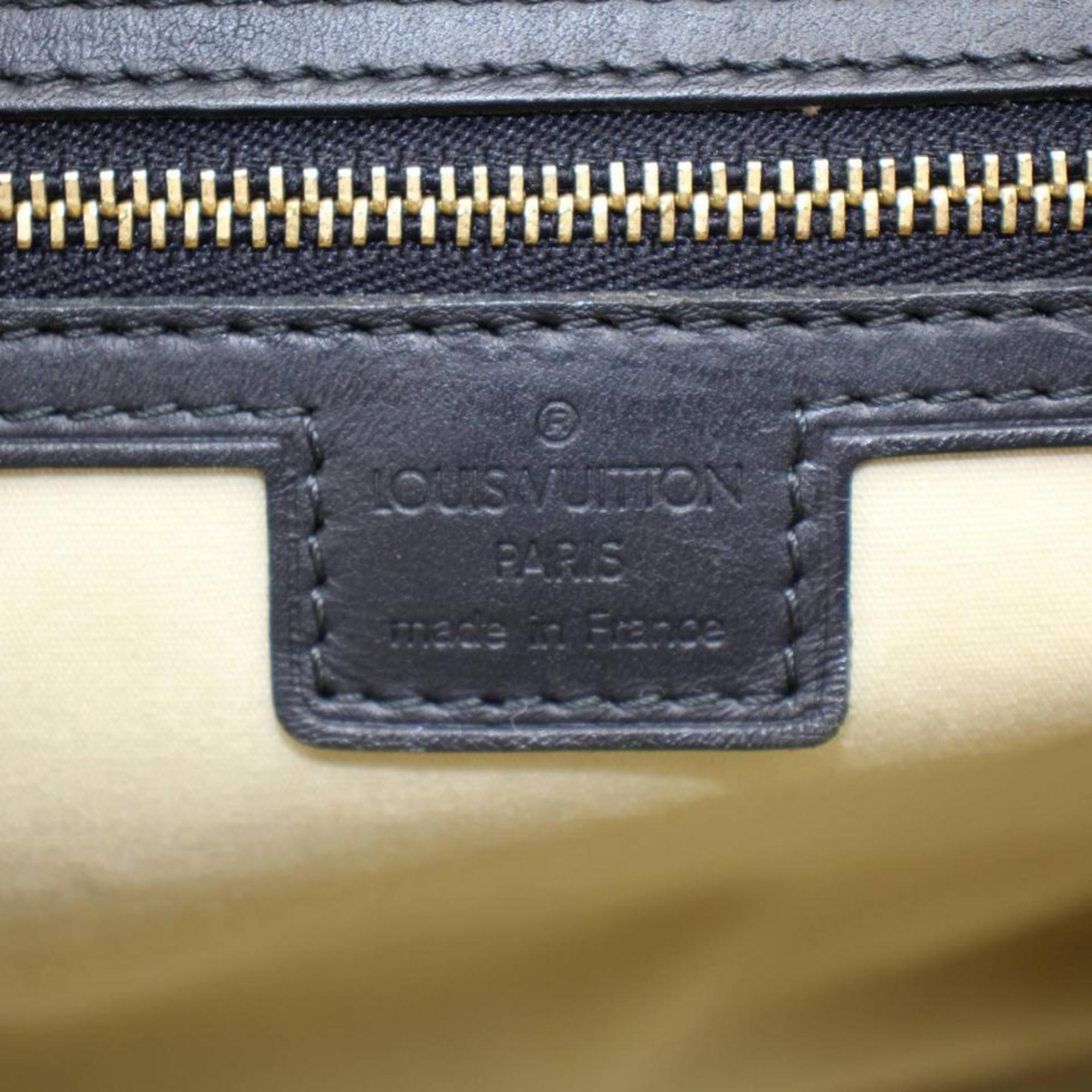Women's Louis Vuitton Josephine Monogram Mini Lin 867403 Blue Canvas Satchel For Sale