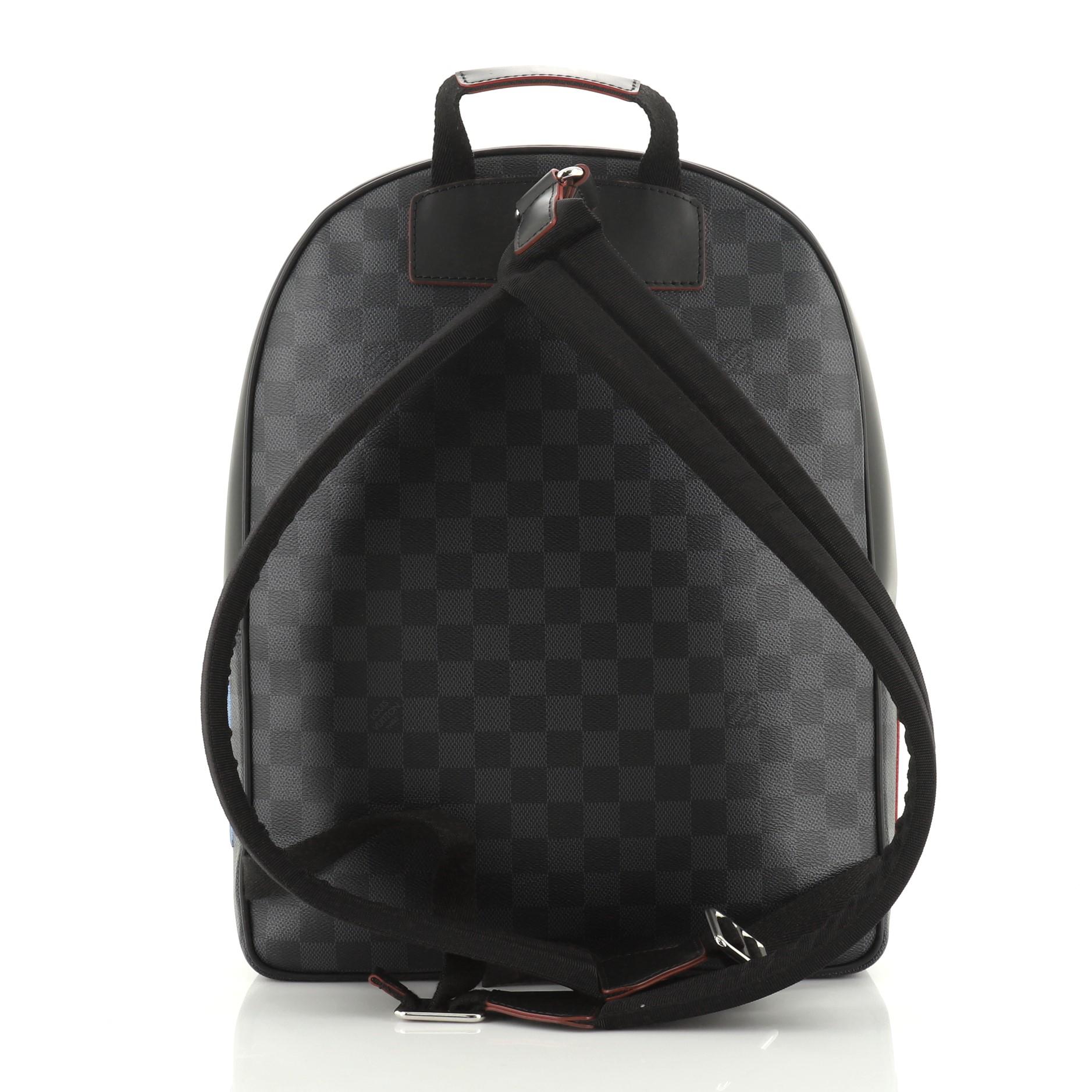 louis vuitton backpack with patches