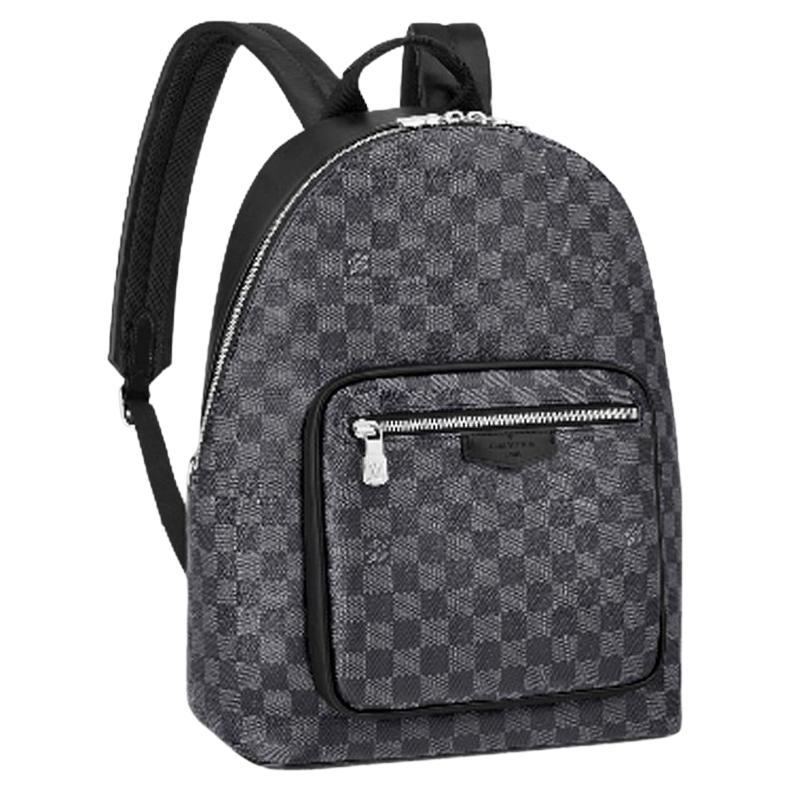 Louis Vuitton Josh Backpack Damier Coated Canvas In Graphite at