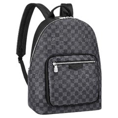 Louis Vuitton Josh Backpack Damier Coated Canvas In Graphite