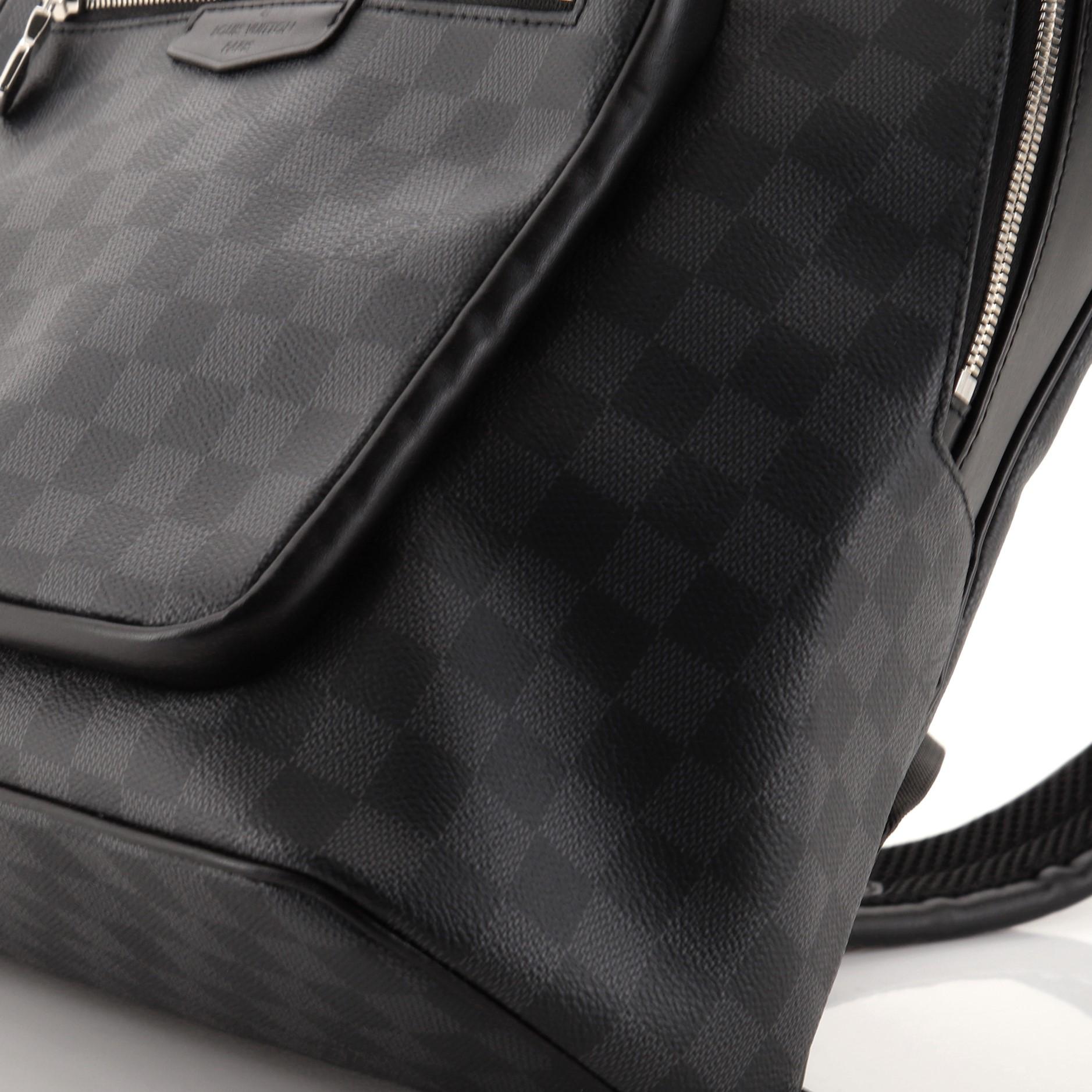 Louis Vuitton Josh Backpack Damier Graphite In Good Condition In NY, NY