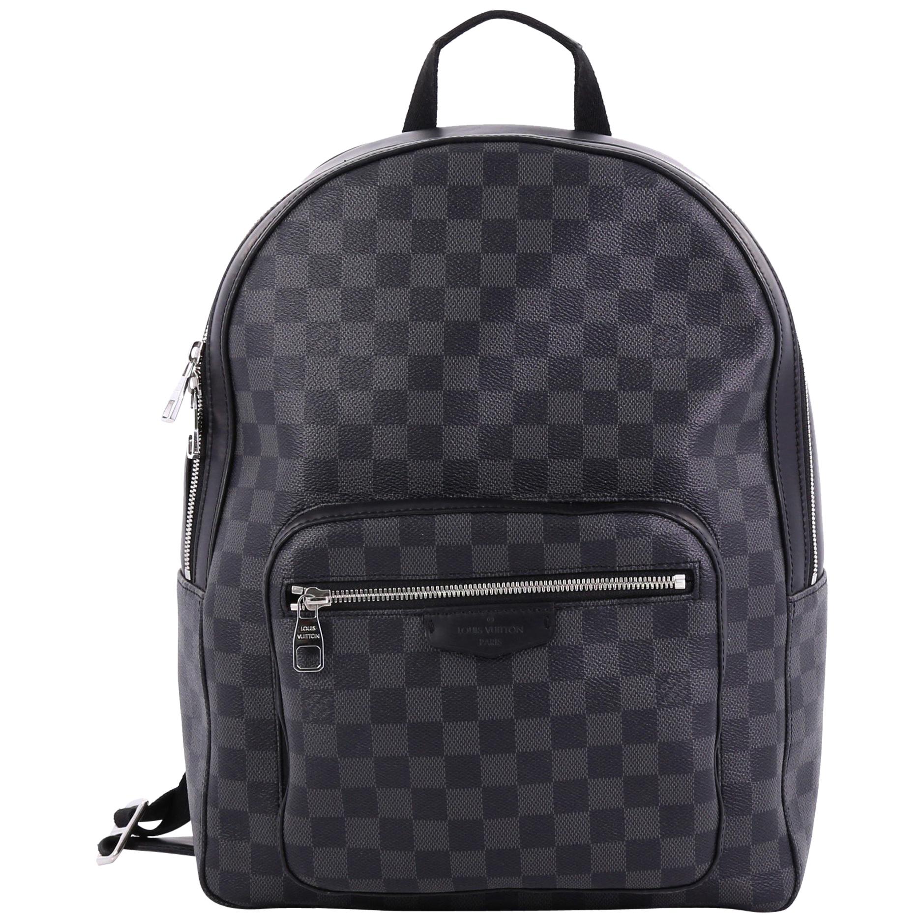 Louis Vuitton Josh Backpack Damier Graphite