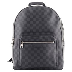 Louis Vuitton Josh Backpack Alps Patches Damier Graphite at 1stDibs