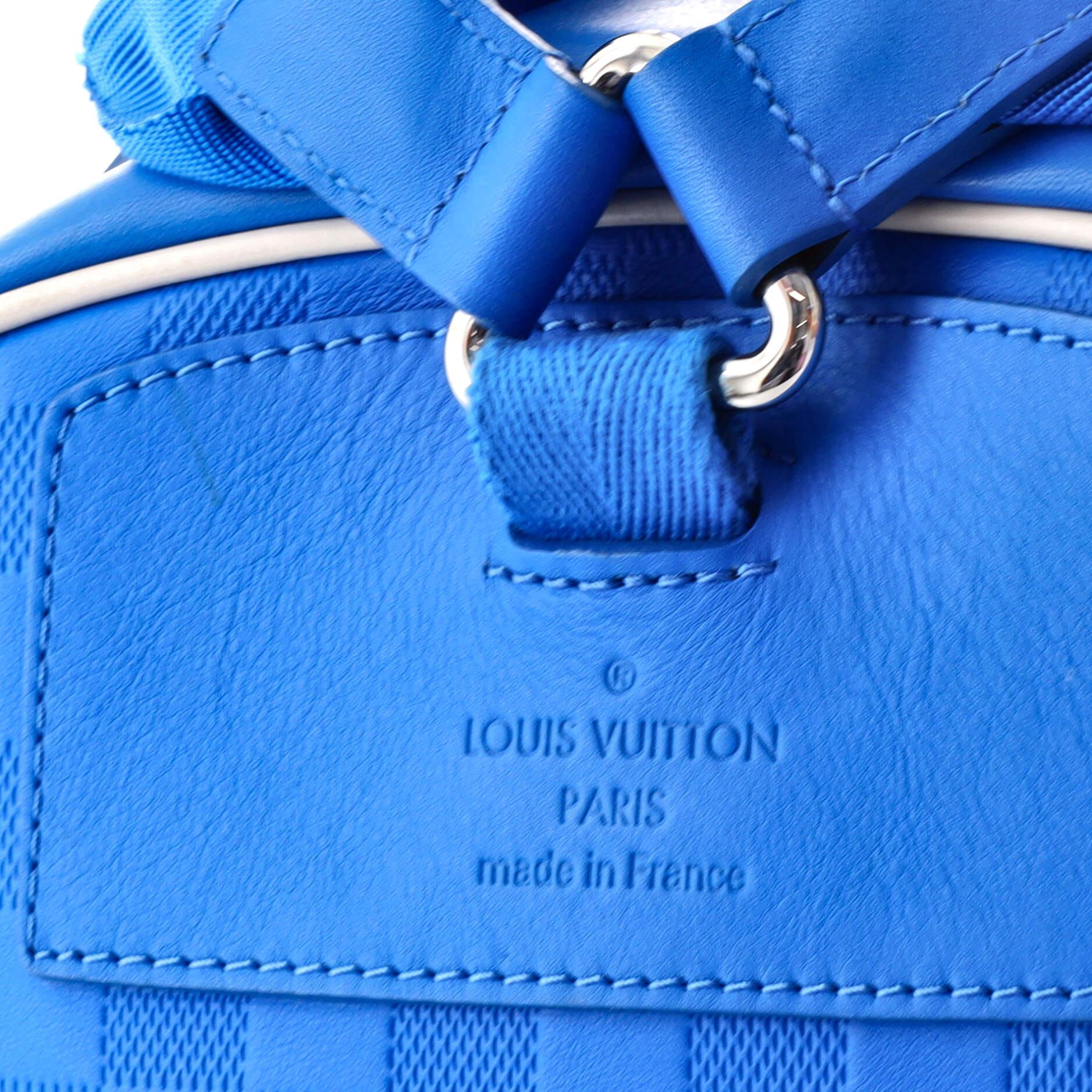 Blue Louis Vuitton Josh Backpack Limited Edition Damier Infini