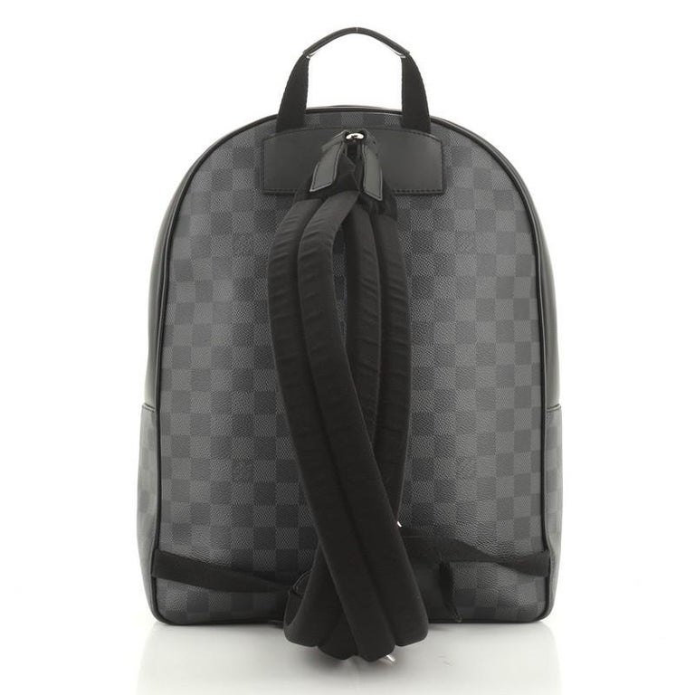 Louis Vuitton Josh Backpack Damier Graphite at 1stDibs  lv josh backpack,  josh backpack louis vuitton, louis vuitton backpack graphite