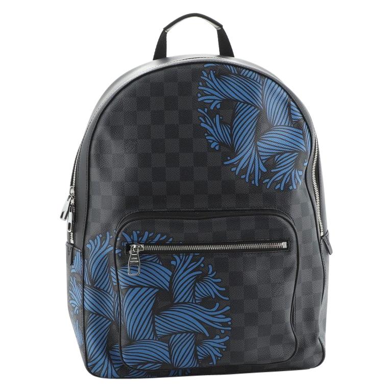 limited edition louis vuitton blue backpack