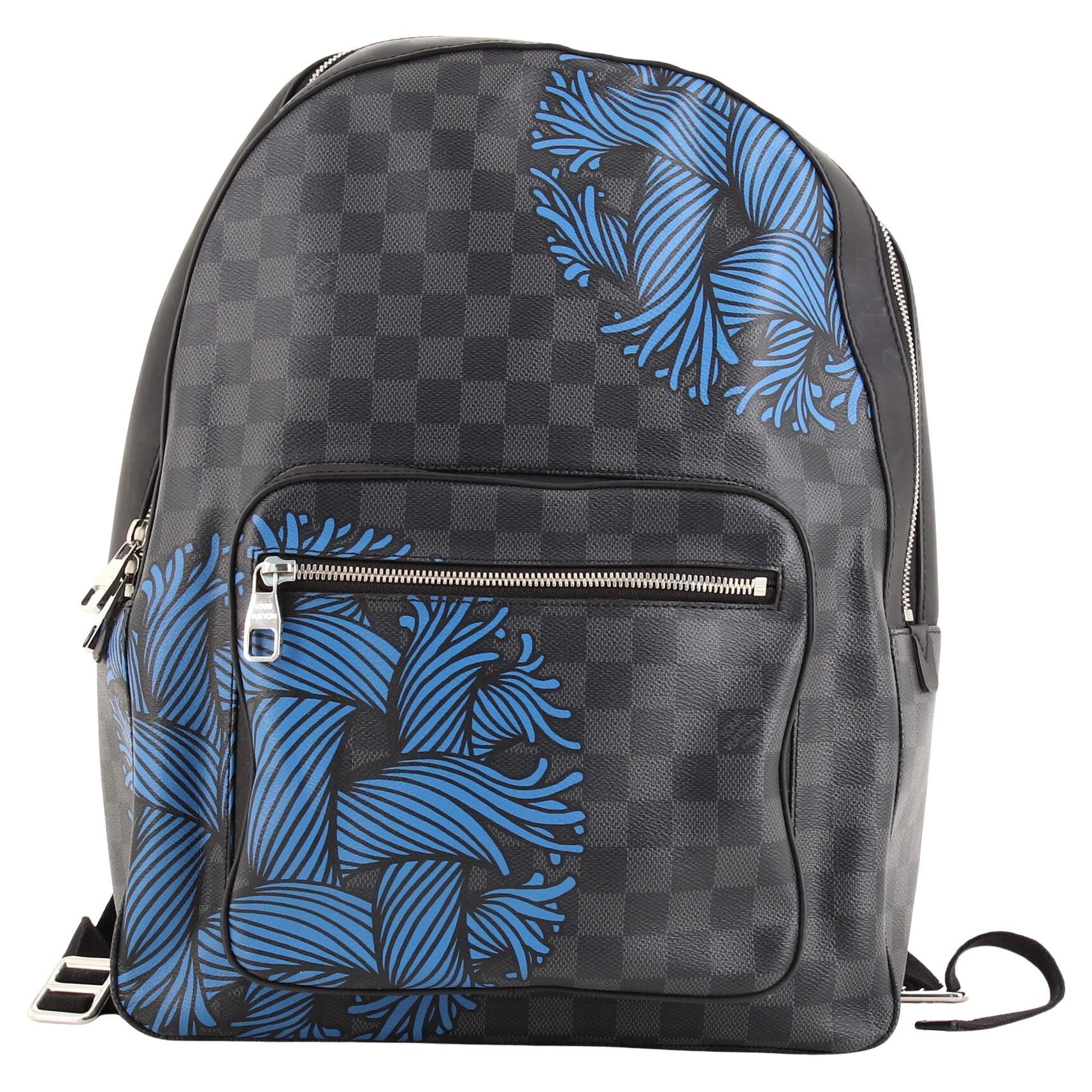 Louis Vuitton Josh Backpack Limited Edition Nemeth Damier Graphite at