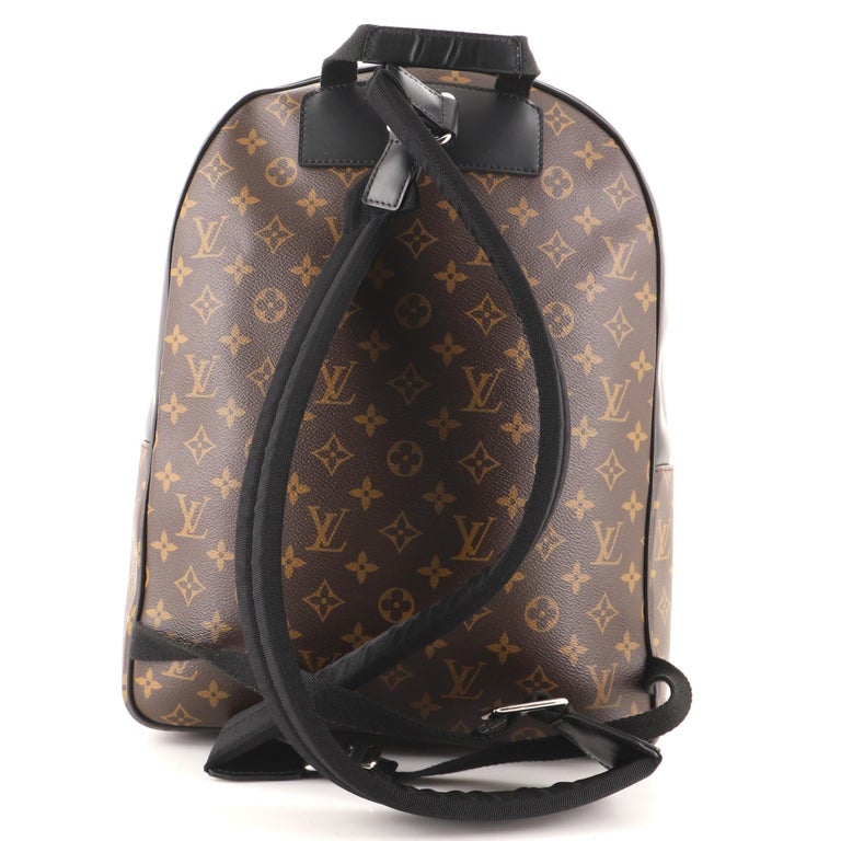 Louis Vuitton Josh Backpack Macassar Monogram Canvas For Sale at 1stDibs