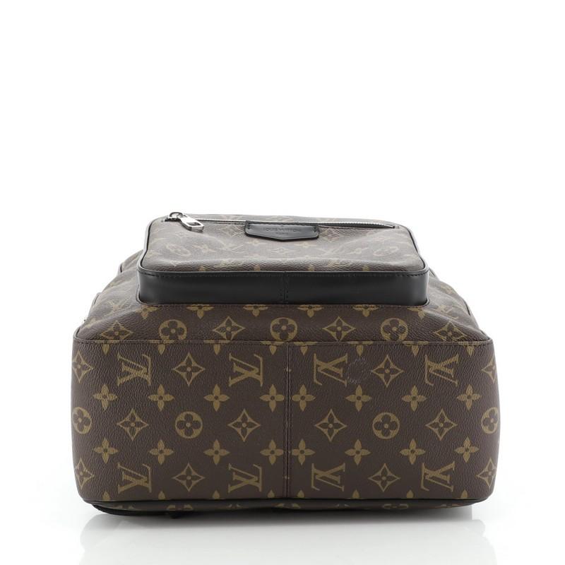 Louis Vuitton Josh Backpack Macassar Monogram Canvas In Good Condition In NY, NY