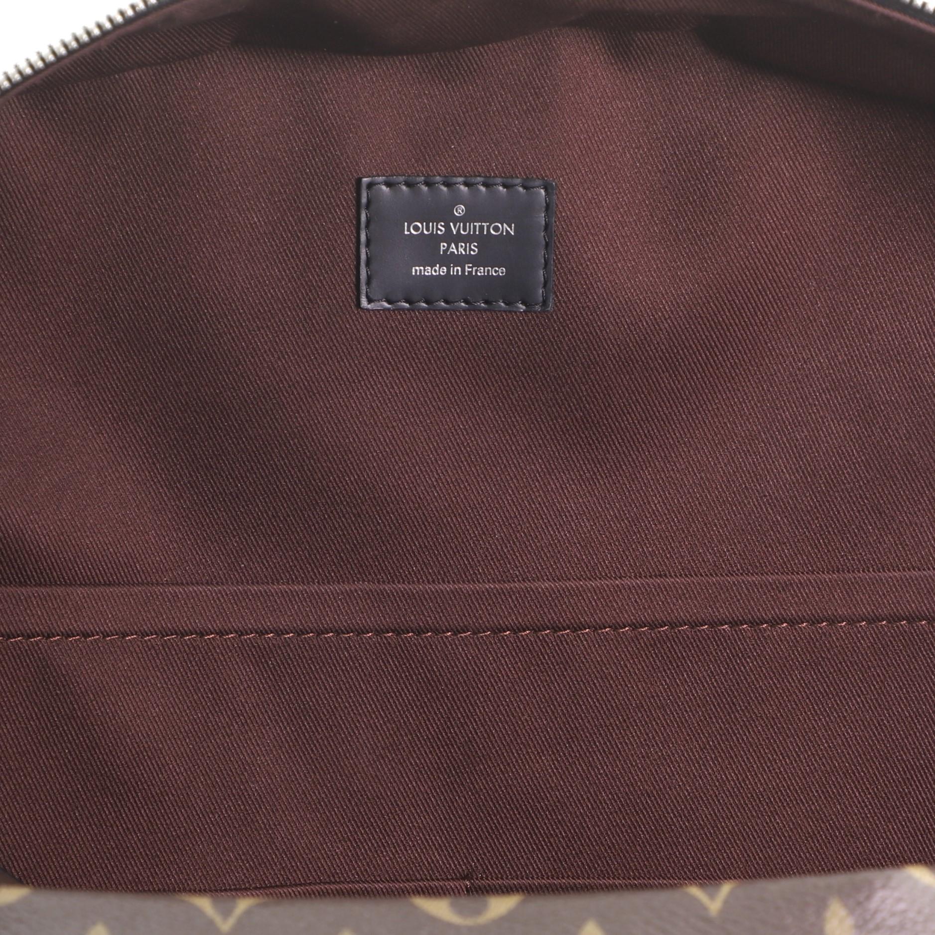 Louis Vuitton Josh Backpack Macassar Monogram Canvas 1
