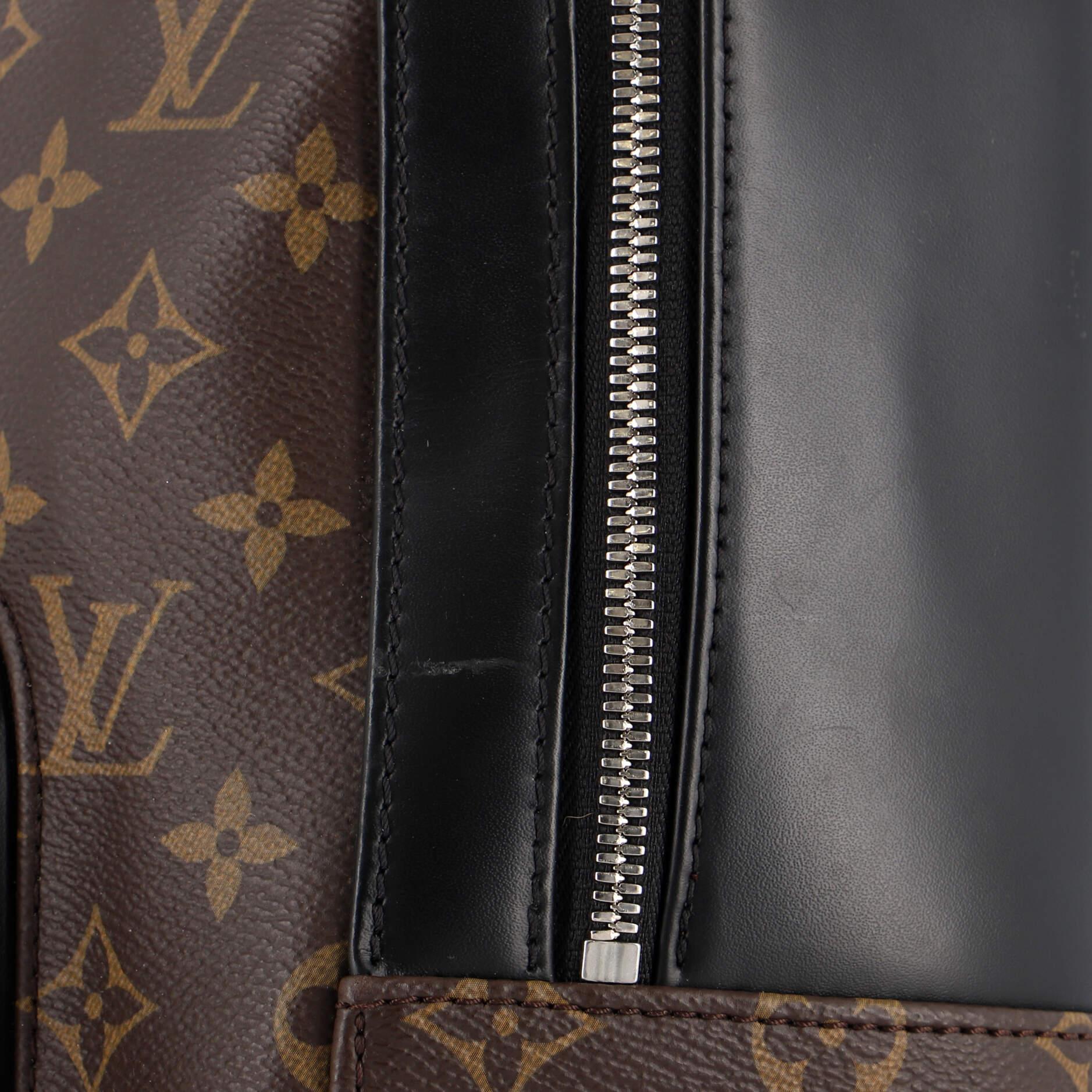 Louis Vuitton Josh Backpack Macassar Monogram Canvas In Good Condition In NY, NY