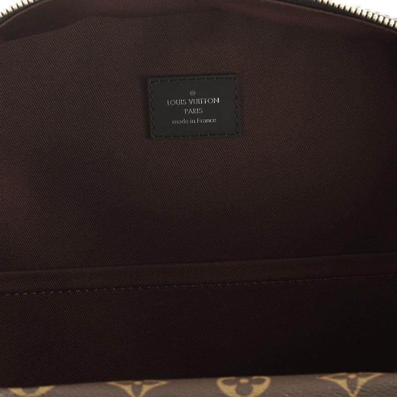 Louis Vuitton Josh Backpack Macassar Monogram Canvas In Good Condition In NY, NY