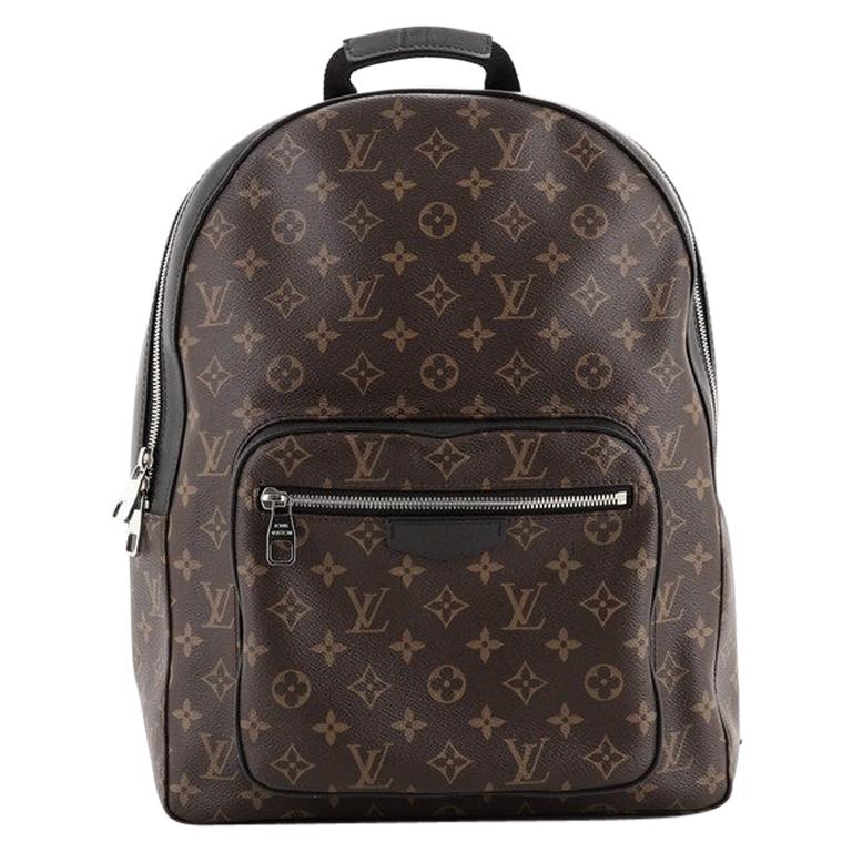 Louis Vuitton Josh Backpack Macassar Monogram Canvas