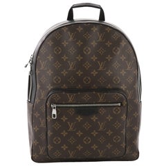 Louis Vuitton Josh Backpack (Monogram Macassar)–