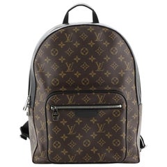 Louis Vuitton Josh Backpack Macassar Monogram Canvas