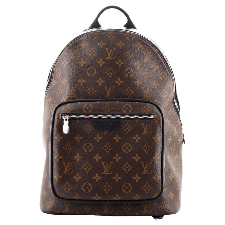 Louis Vuitton Josh Backpack Macassar Monogram Canvas For Sale at 1stDibs