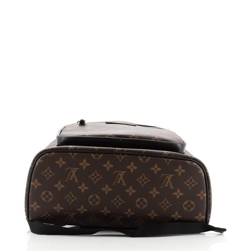 Louis Vuitton Josh NM Backpack Macassar Monogram Canvas In Good Condition In NY, NY