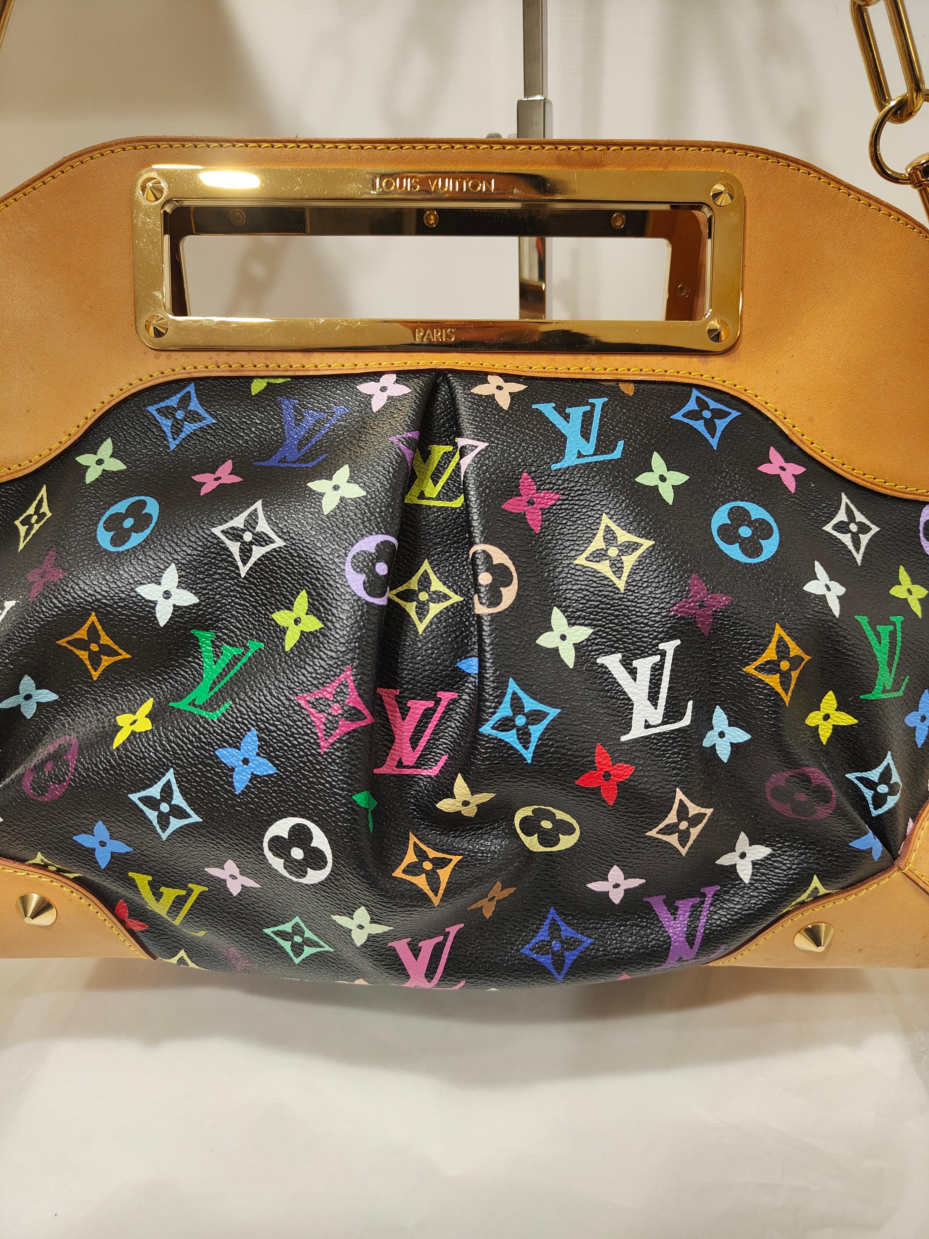 Louis Vuitton Judy black multicoloured logo Shoulder bag 1