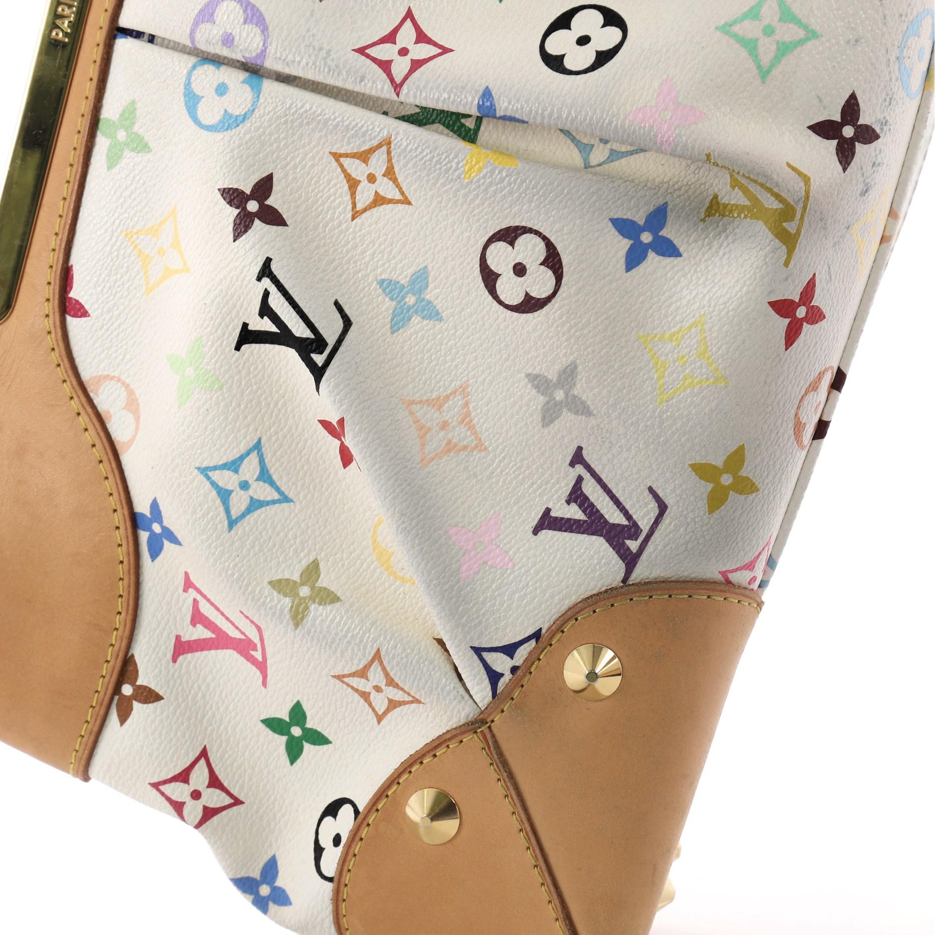 Louis Vuitton Judy Handbag Monogram Multicolor MM 2