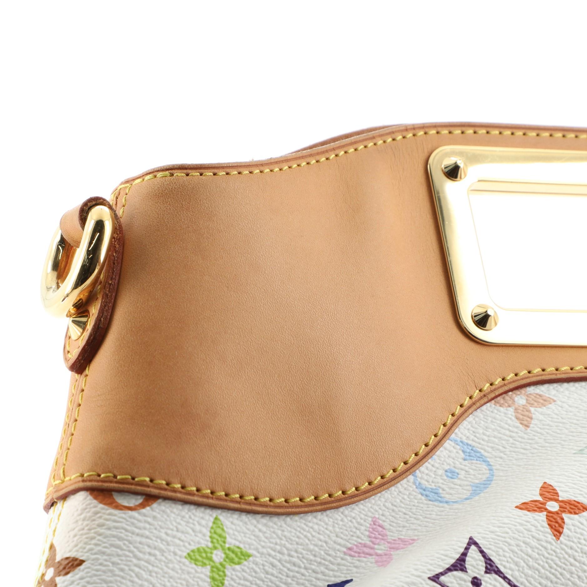 Louis Vuitton Judy Handbag Monogram Multicolor MM In Good Condition In NY, NY