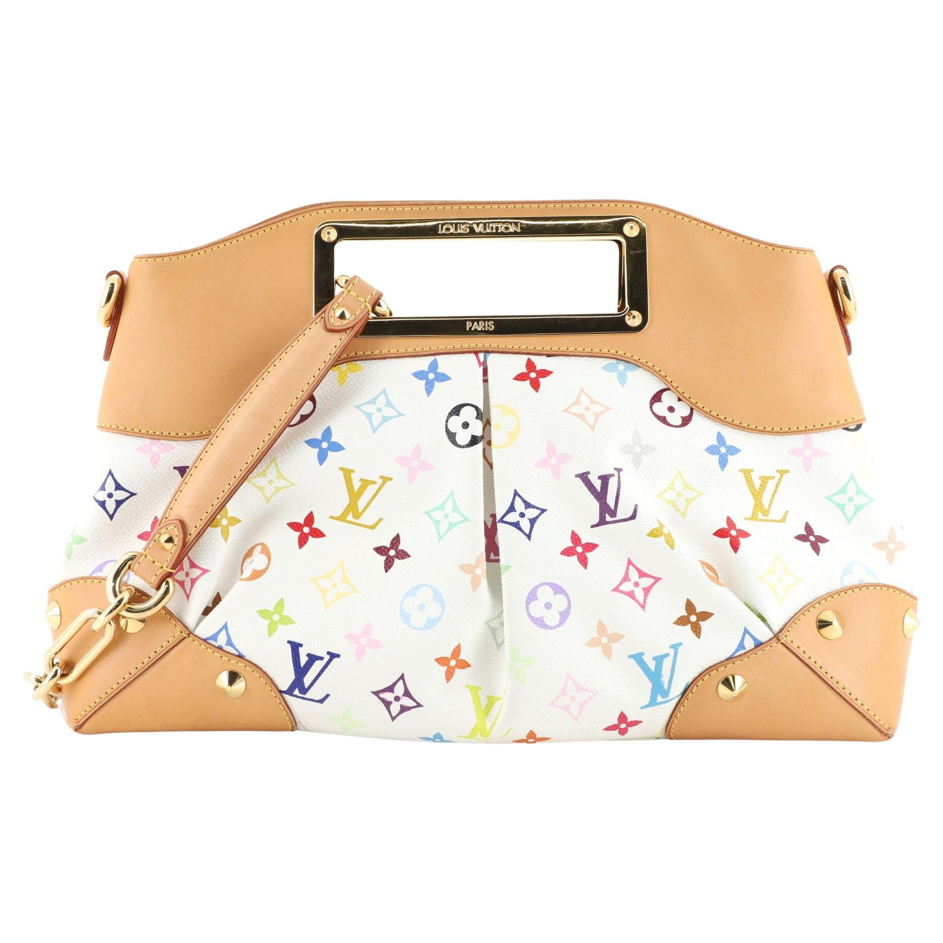 Louis Vuitton Judy Handbag Monogram Multicolor MM