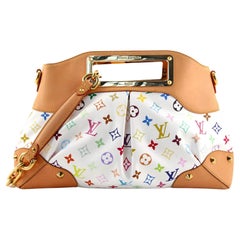 Preloved Louis Vuitton Monogram Multicolore White Judy MM Bag TR2161 0 –  KimmieBBags LLC