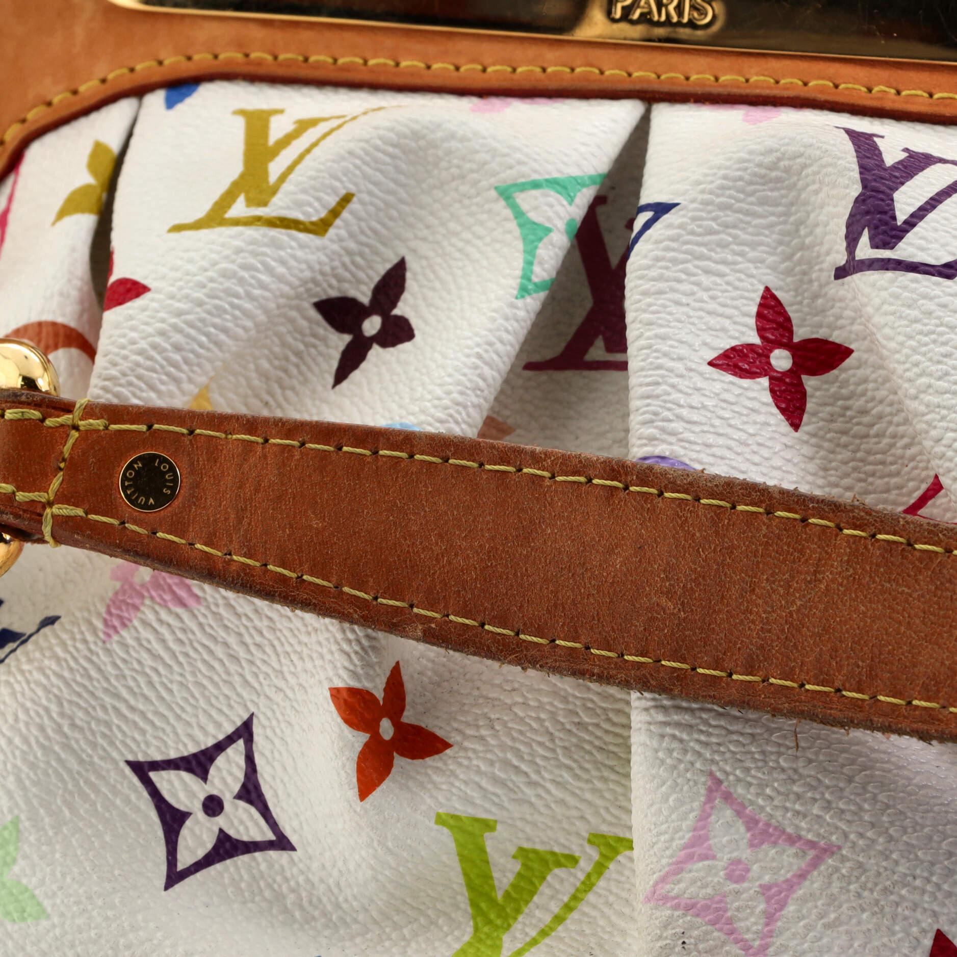 Louis Vuitton Judy Handbag Monogram Multicolor PM For Sale 6