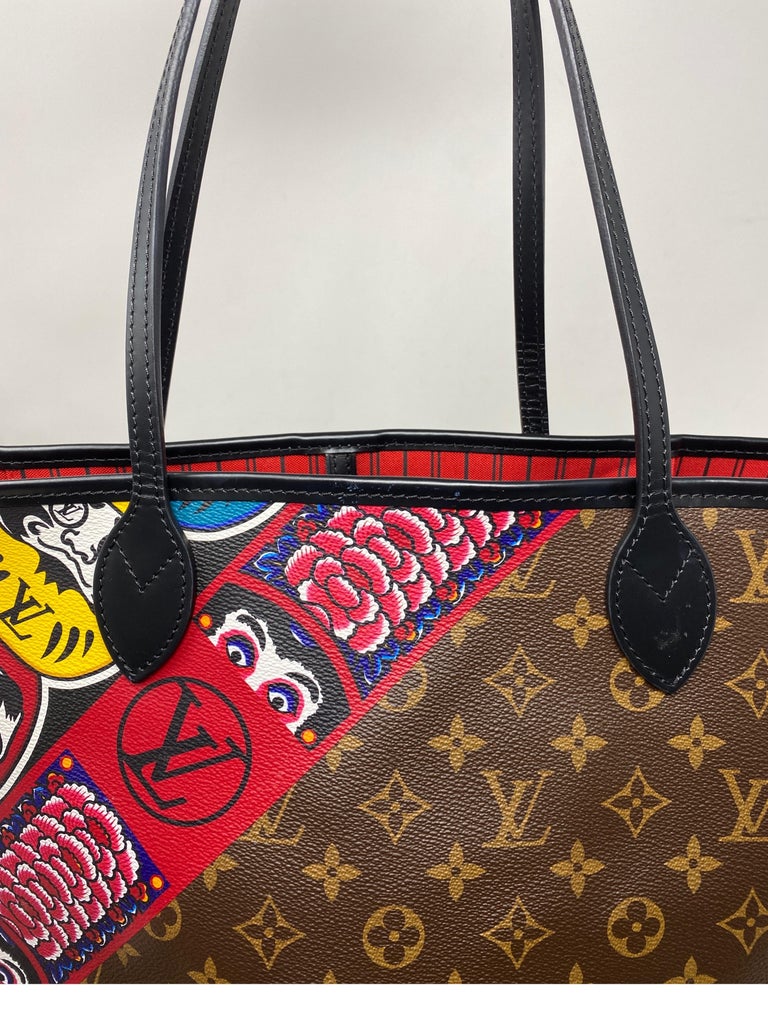 Louis Vuitton Pre-owned Kabuki Neverfull Tote Bag