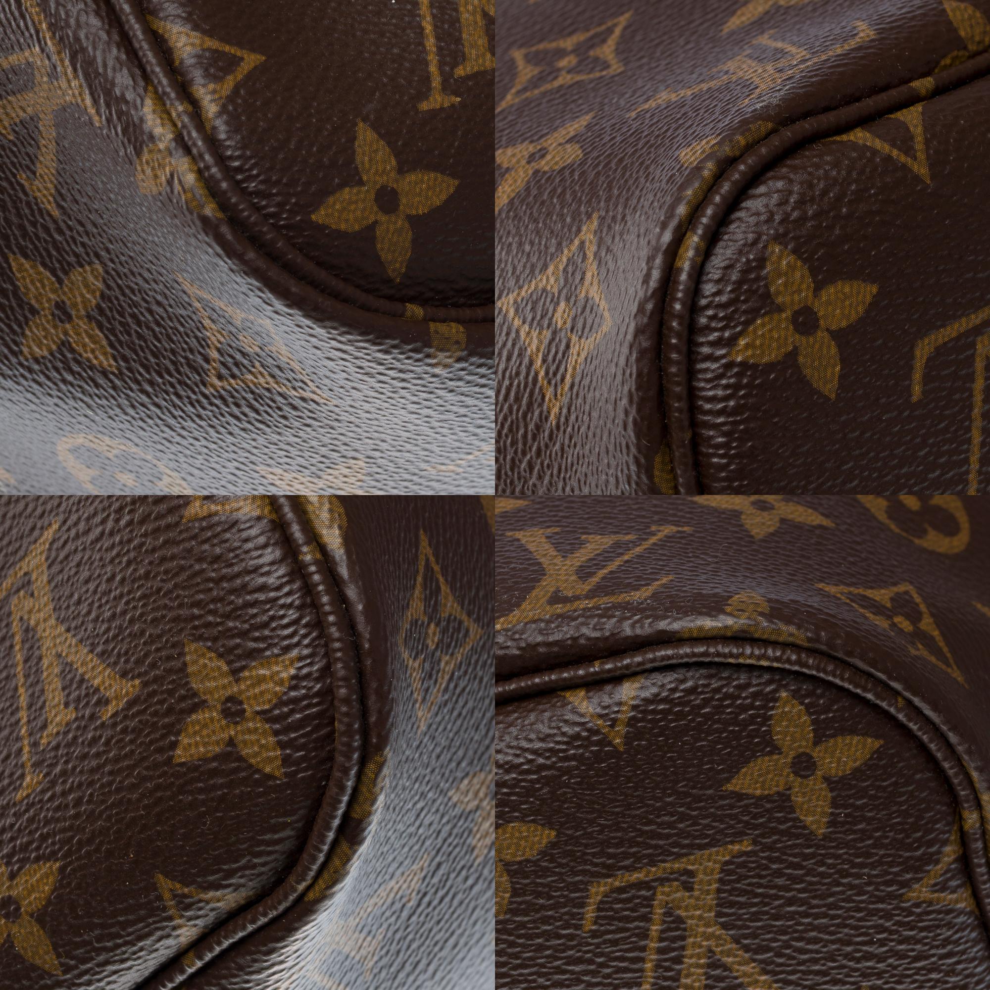 Louis Vuitton Kabuki Neverfull MM Tote bag in brown Monogram canvas, GHW 9