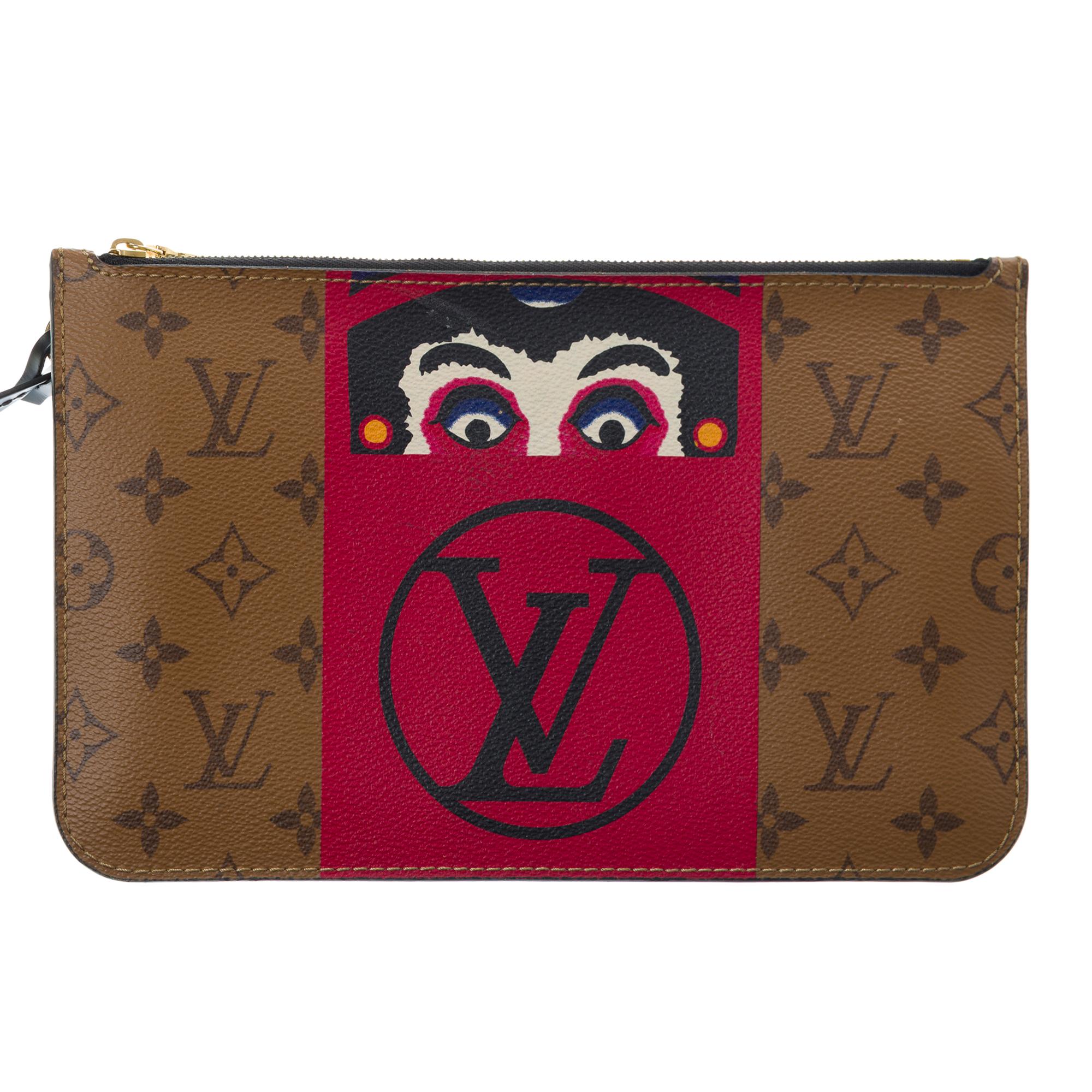 Louis Vuitton Kabuki Neverfull MM Tote bag in brown Monogram canvas, GHW 10