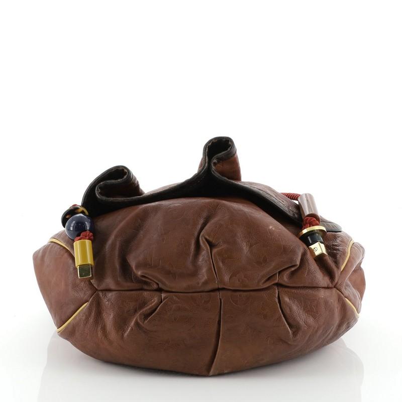 Louis Vuitton Kalahari Handbag Limited Edition Monogram Epices GM In Fair Condition In NY, NY