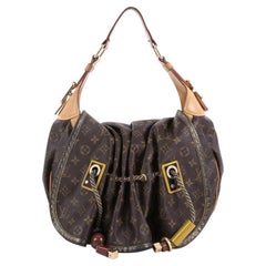 Louis Vuitton Kalahari Handbag Monogram Canvas GM