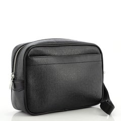 Louis Vuitton Kaluga Pochette Clutch Taiga Leather