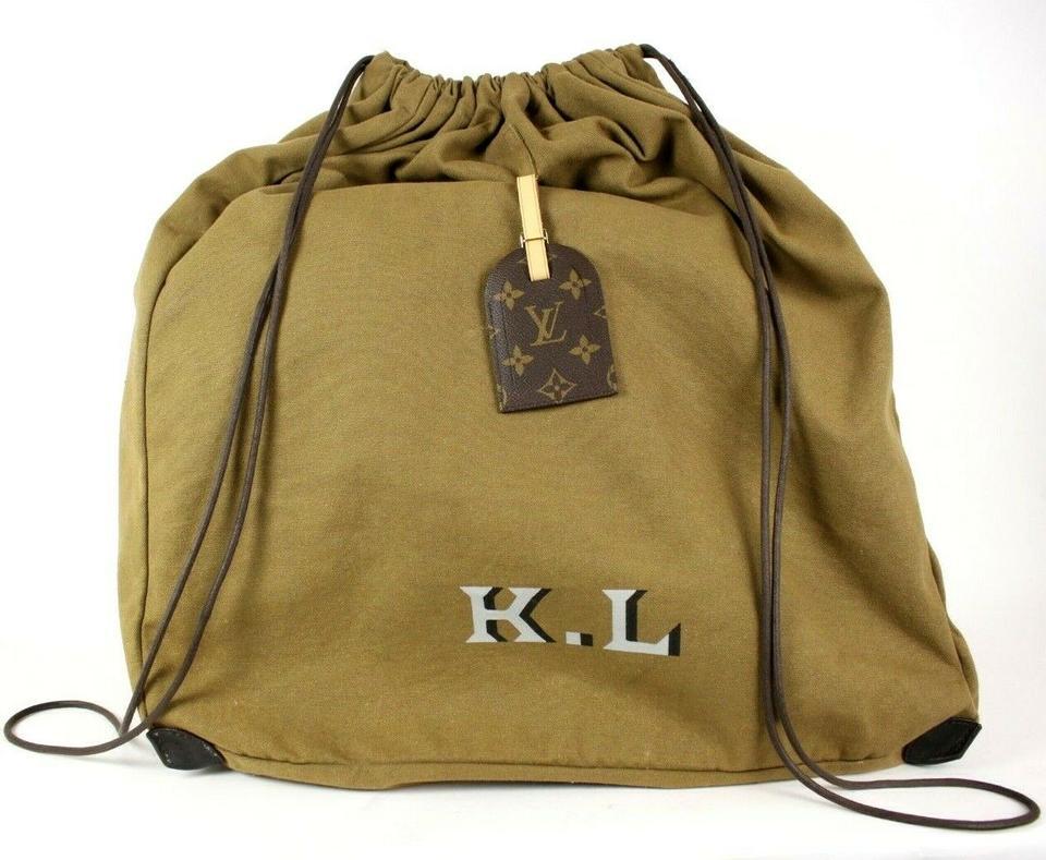Louis Vuitton Karl Lagerfeld Ultra Rare Limited Monogram Boxing Glove Set 859629 For Sale 3