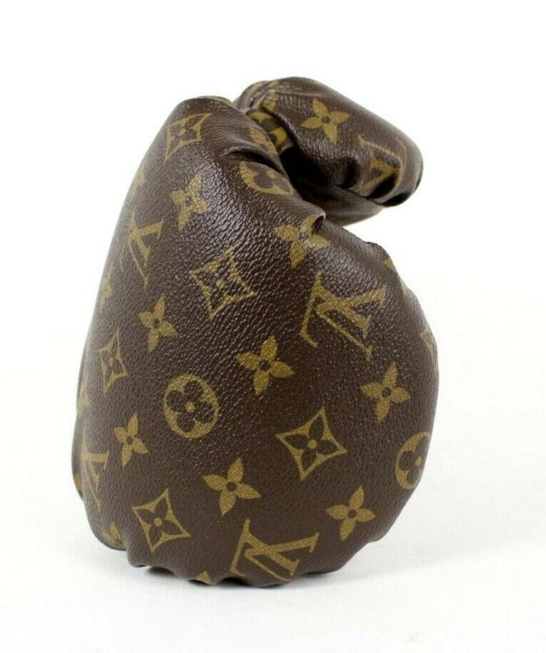 Louis Vuitton 3-Piece Monogram Boxing Glove Set - Brown